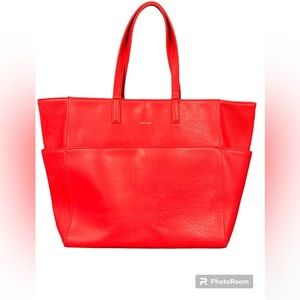 Matt and Nat Tamara Dwell Coral(medium pink color)- Large Tote